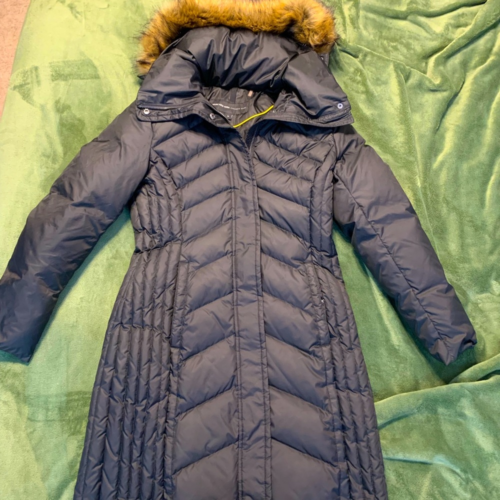 Long Black Puffer Coat